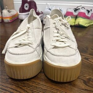 Women's Ugg Cream Platform Sneakers